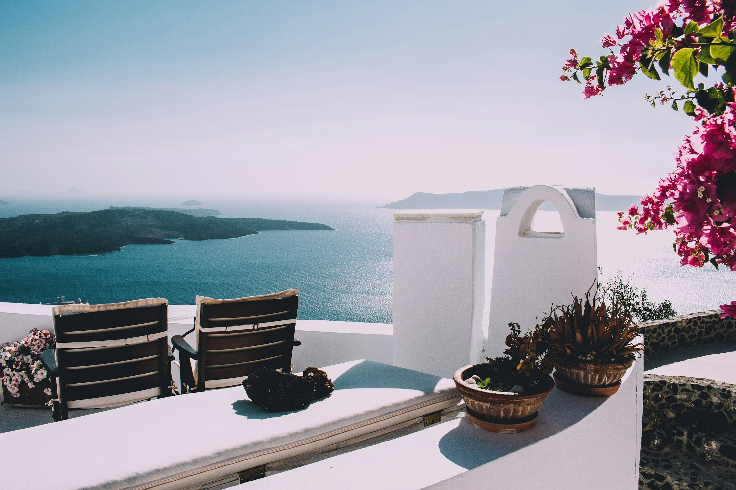 Beautiful scenery on vacation